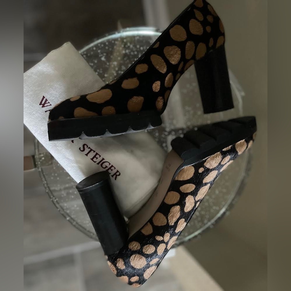 Vintage Leopard Pumps by Walter Steiger